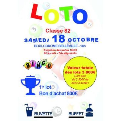 Photo du Loto classe 82 Belleville en Beaujolais et Taponas à Belleville
