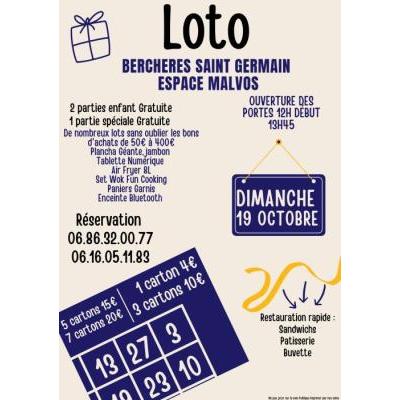 Photo du Super loto à Berchères-Saint-Germain