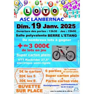 Photo du Grand loto annuel du Lanbernac à Berre-l'Étang