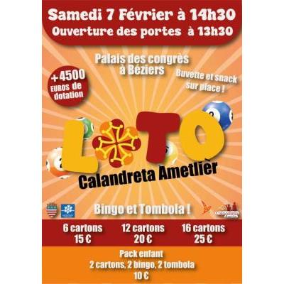 Photo du Loto de l'&eacute;cole Calandreta l'Ametli&egrave;r à Béziers