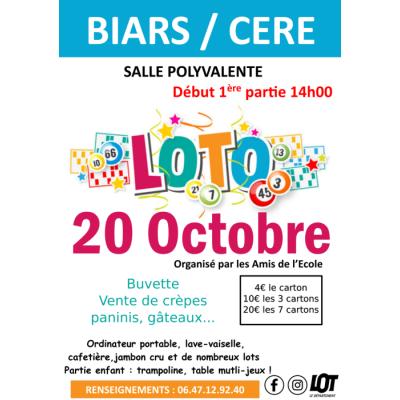 Photo du Loto des écoles de Biars à Biars-sur-Cère