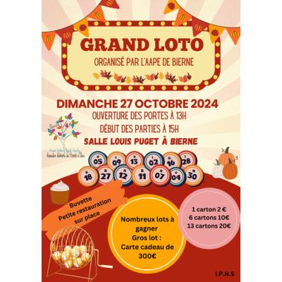 Photo du Loto d'automne à Bierné