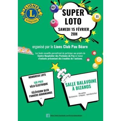 Photo du Super Loto du Lions Club Pau Béarn à Bizanos