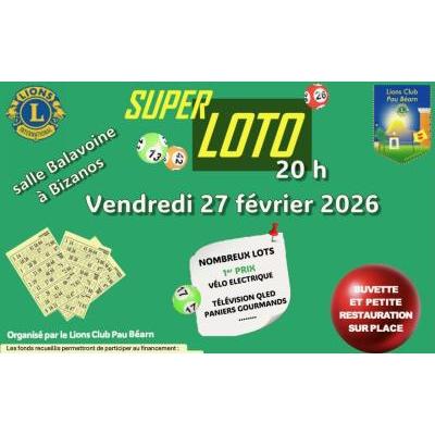 Photo du Super Loto Lions Club Pau B&eacute;arn à Bizanos