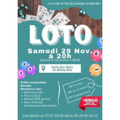 Photo du Loto comité de Foire  à Blaisy-Bas