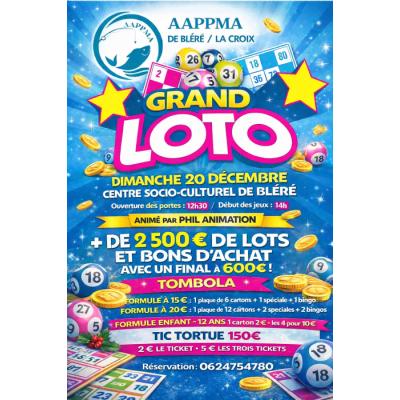 Photo du Super Loto avant No&euml;l  à Bléré