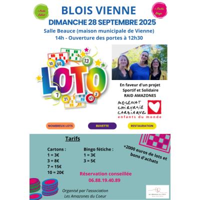 Photo du Loto solidaire pour le Raid Amazones et Mécénat Chirurgie Cardiaque  à Blois