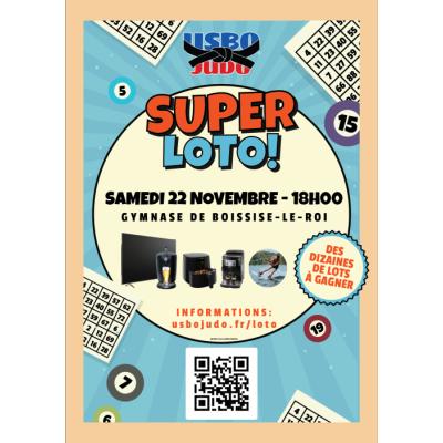 Photo du Super loto 2025 USBOJUDO à Boissise-le-Roi