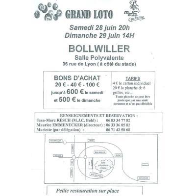 Photo du Grand loto à Bollwiller