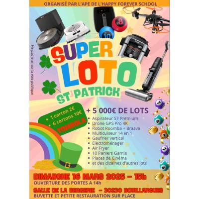 Photo du Grand Loto de la St Patrick à Bouillargues