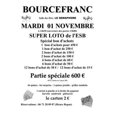 Photo du super loto du football bourcefranc Spécial bon d'achats  à Bourcefranc-le-Chapus