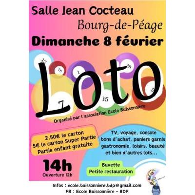 Photo du Grand loto de l'Ecole Buissonni&egrave;re  à Bourg-de-Péage