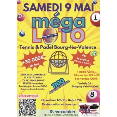 Photo du M&eacute;ga Loto Tennis et Padel Bourg-l&egrave;s-Valence à Bourg-lès-Valence