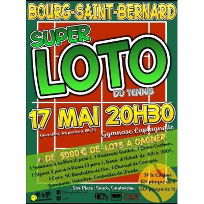 Photo du Super Loto du Tennis à Bourg-Saint-Bernard