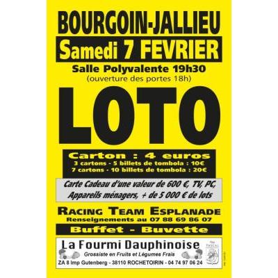 Photo du super Loto du Racing Team Esplanade à Bourgoin-Jallieu