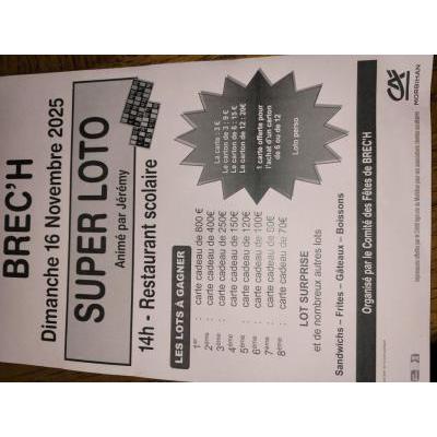 Photo du Super loto à Brech