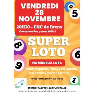 Photo du SUPER LOTO à Brens