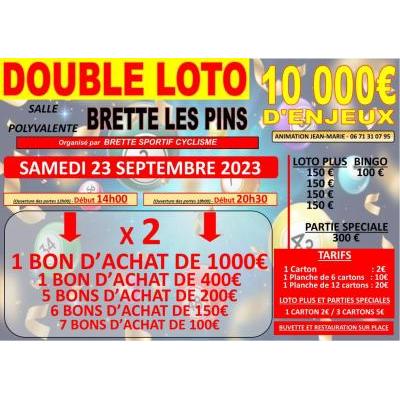 Photo du  Double Loto de Brette Sportif - 10 000 Euros d'enjeux à Brette-les-Pins
