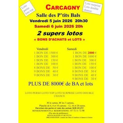 Photo du super loto  bons d achats et lots à Bretteville-l'Orgueilleuse