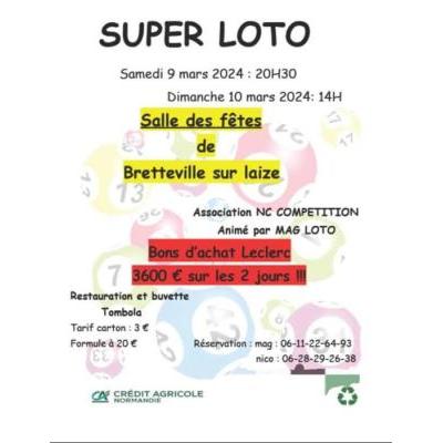 Photo du Super loto à Bretteville-sur-Laize