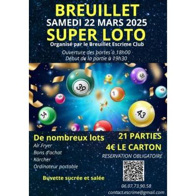 Photo du Super LOTO DU BREUILLET ESCRIME CLUB à Breuillet