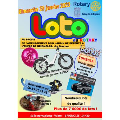 Photo du Super loto du Rotary à Brignoles
