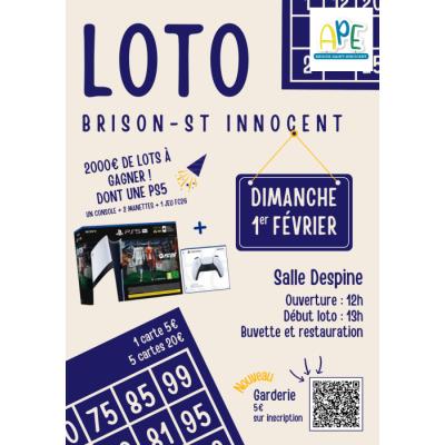 Photo du Loto de l'APE de Brison-Saint Innocent  à Brison-Saint-Innocent