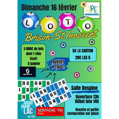 Photo du Loto de l'APE de Brison-Saint Innocent  à Brison-Saint-Innocent