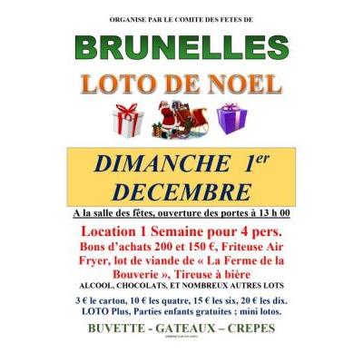 Photo du LOTO DE NOEL à Brunelles