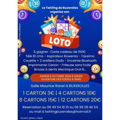 Photo du Loto du club de Twirling de Buxerolles à Buxerolles