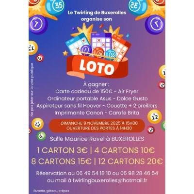 Photo du Loto du Twirling de Buxerolles à Buxerolles