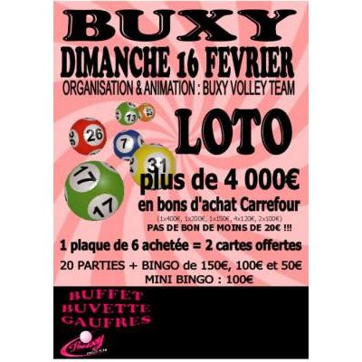 Photo du Loto - Buxy (plus de 4000 € en bons d'achat Carrefour) à Buxy