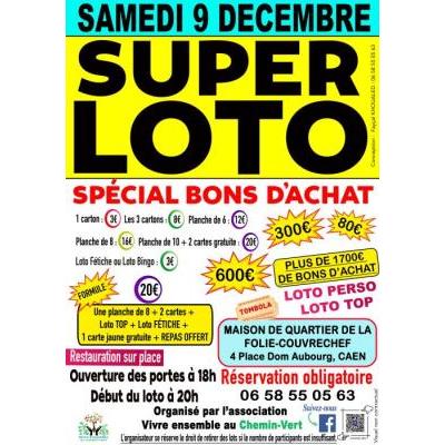 Photo du Super Loto spécial bons d'achat Leclerc à Caen