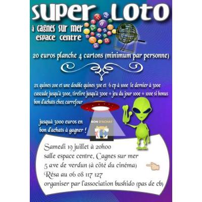 Photo du Super Loto à l'espace centre à cagnes sur mer à Cagnes-sur-Mer