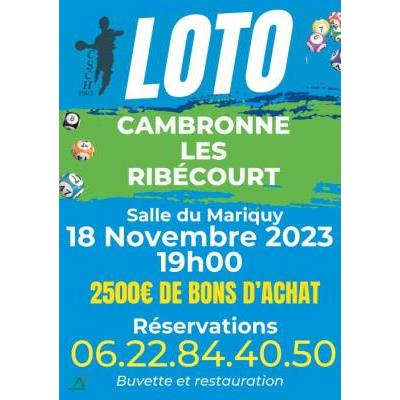 Photo du Super Loto spécial Bons d'achats à Cambronne-lès-Ribécourt