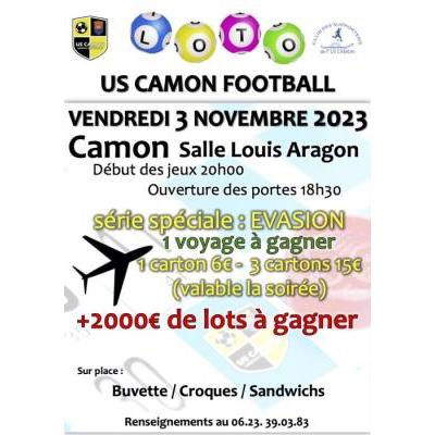 Photo du Loto Kiné Us Camon , le Vendredi 3 Novembre 2023 à Camon