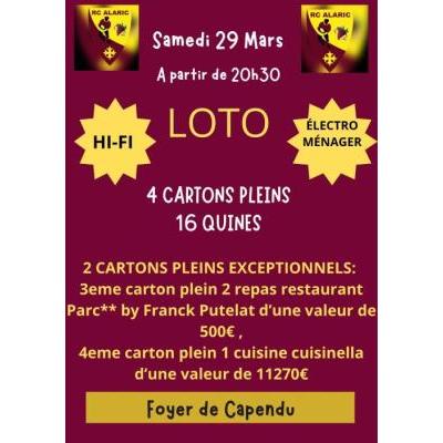 Photo du GRAND LOTO DU RUGBY à Capendu