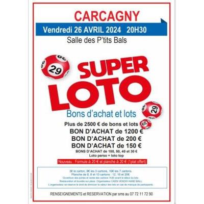 Photo du loto spécial à Carcagny