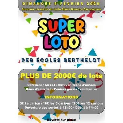Photo du Super loto - &Eacute;cole Berthelot à Carcassonne