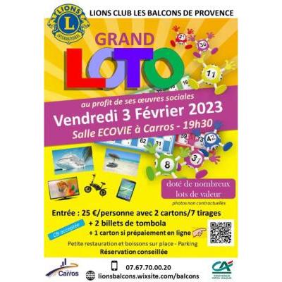 Photo du GRAND LOTO DU LIONS CLUB à Carros