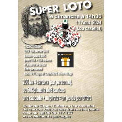 Photo du Super loto avec bon d'achats Carros lou castelet à Carros