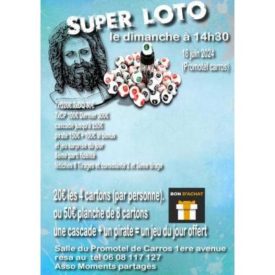 Photo du Super loto avec bon d'achats Carros Promotel à Carros