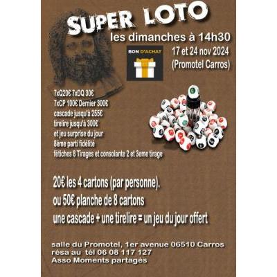 Photo du Loto au Promotel de Carros à Carros