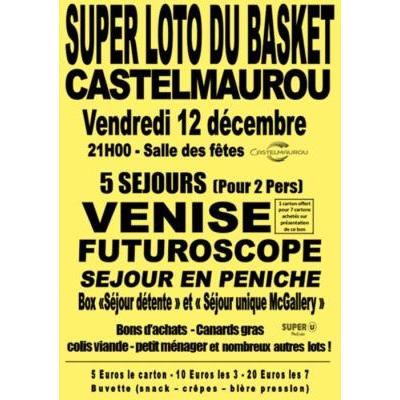 Photo du SUPER LOTO DU BASKET ! Vendr 12 déc 21h - Castelmaurou à Castelmaurou