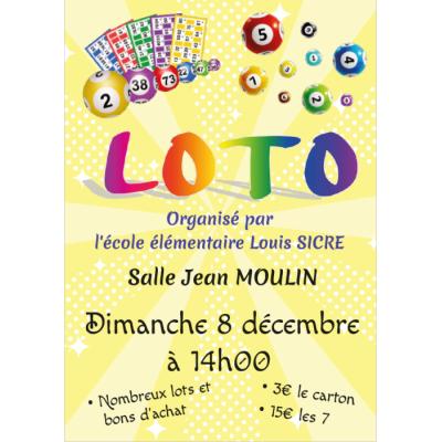 Photo du Grand loto de l'école élémentaire Louis Sicre à Castelsarrasin