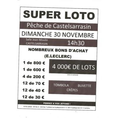 Photo du SUPER LOTO PECHE CASTELSARRASIN à Castelsarrasin