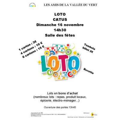 Photo du Loto des Amis de la vallée du Vert à Catus