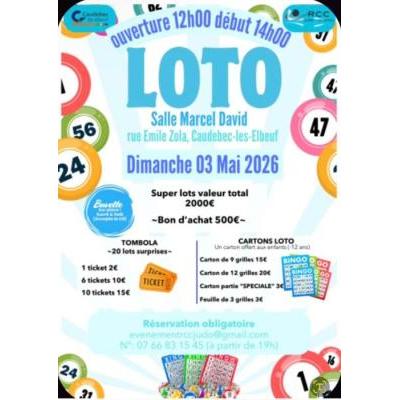 Photo du super loto du RCC à Caudebec-lès-Elbeuf