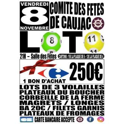 Photo du LOTO DU COMITE DES FETES à Caujac