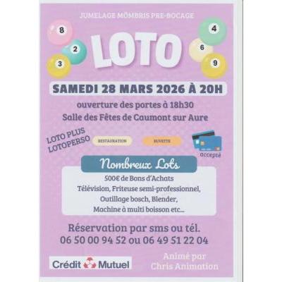Photo du LOTO A CAUMONT L'EVENTE ANIME PAE CHRIS ANIMATION à Caumont-l'Éventé